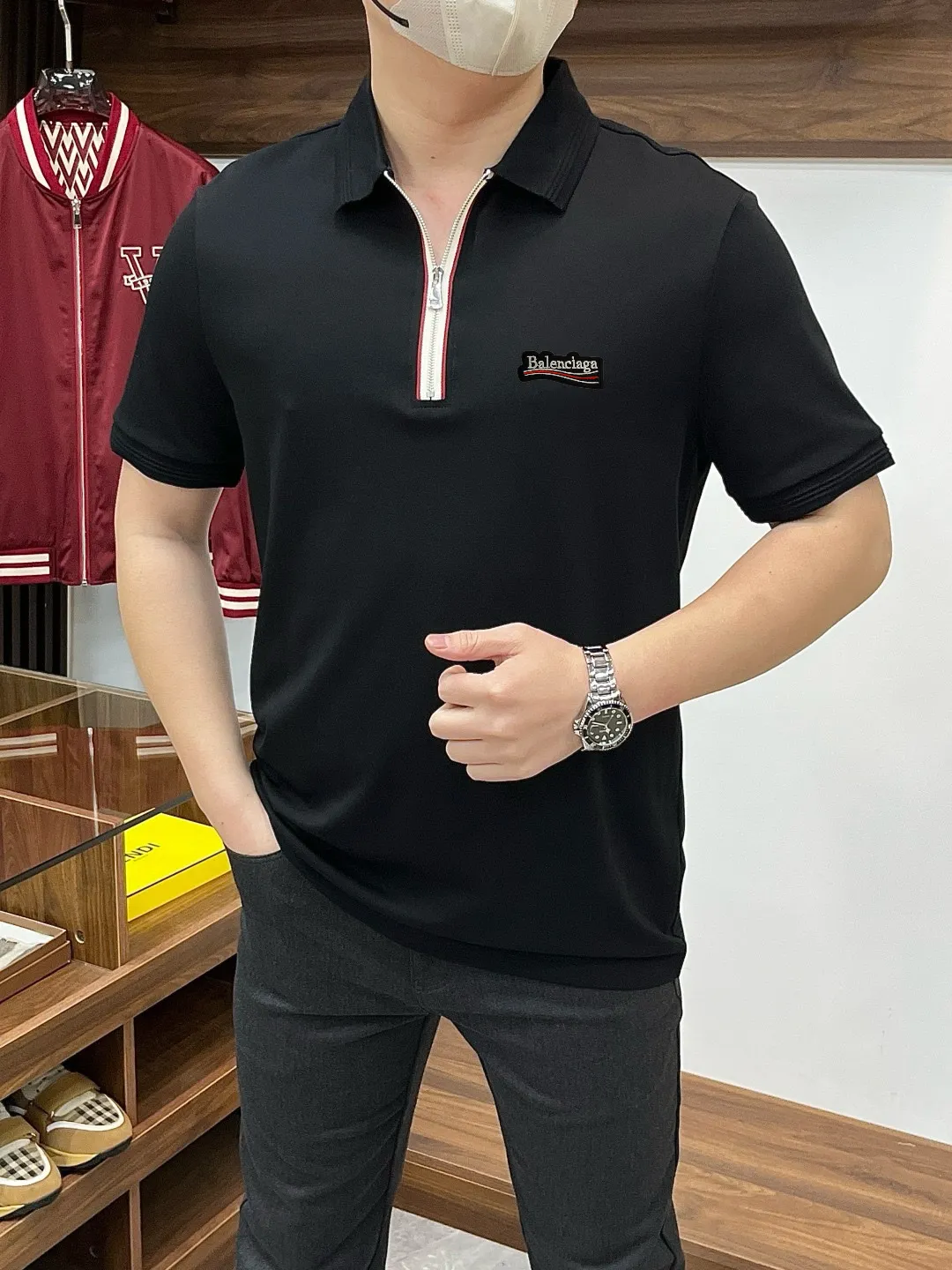 P130, 2026SSNew Arrival T polo， Premium ， ！Classiclogo ！ ， 。 Sizes：M-4XL